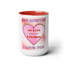 Load image into Gallery viewer, Two-Tone Coffee Mugs, 15oz