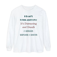 Load image into Gallery viewer, Unisex Garment-dyed Long Sleeve T-Shirt