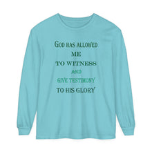 Load image into Gallery viewer, Unisex Garment-dyed Long Sleeve T-Shirt