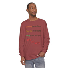 Load image into Gallery viewer, Unisex Garment-dyed Long Sleeve T-Shirt