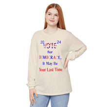 Load image into Gallery viewer, Unisex Garment-dyed Long Sleeve T-Shirt