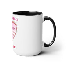 Load image into Gallery viewer, Two-Tone Coffee Mugs, 15oz