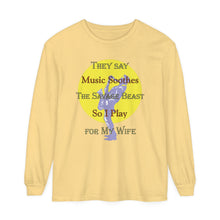 Load image into Gallery viewer, Unisex Garment-dyed Long Sleeve T-Shirt