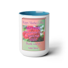 Load image into Gallery viewer, Two-Tone Coffee Mugs, 15oz