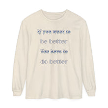 Load image into Gallery viewer, Unisex Garment-dyed Long Sleeve T-Shirt