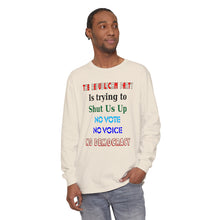 Load image into Gallery viewer, Unisex Garment-dyed Long Sleeve T-Shirt