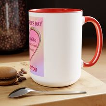 Load image into Gallery viewer, Two-Tone Coffee Mugs, 15oz