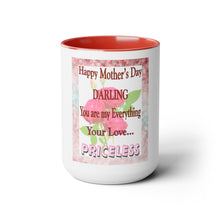 Load image into Gallery viewer, Two-Tone Coffee Mugs, 15oz