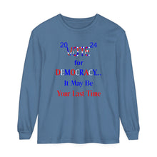 Load image into Gallery viewer, Unisex Garment-dyed Long Sleeve T-Shirt