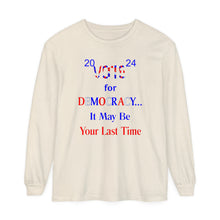 Load image into Gallery viewer, Unisex Garment-dyed Long Sleeve T-Shirt