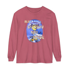 Load image into Gallery viewer, Unisex Garment-dyed Long Sleeve T-Shirt