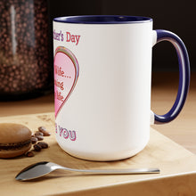 Load image into Gallery viewer, Two-Tone Coffee Mugs, 15oz