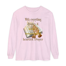 Load image into Gallery viewer, Unisex Garment-dyed Long Sleeve T-Shirt