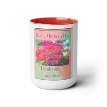 Load image into Gallery viewer, Two-Tone Coffee Mugs, 15oz