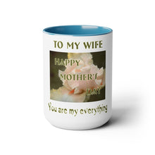 Load image into Gallery viewer, Two-Tone Coffee Mugs, 15oz