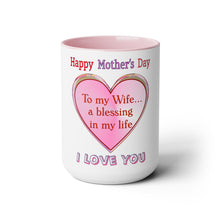 Load image into Gallery viewer, Two-Tone Coffee Mugs, 15oz