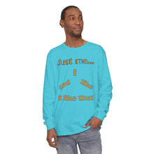 Load image into Gallery viewer, Unisex Garment-dyed Long Sleeve T-Shirt