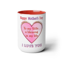 Load image into Gallery viewer, Two-Tone Coffee Mugs, 15oz