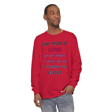 Load image into Gallery viewer, Unisex Garment-dyed Long Sleeve T-Shirt