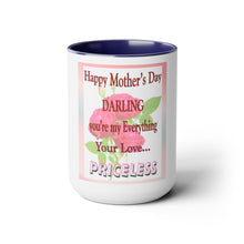 Load image into Gallery viewer, Two-Tone Coffee Mugs, 15oz