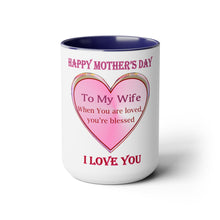 Load image into Gallery viewer, Two-Tone Coffee Mugs, 15oz