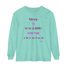 Load image into Gallery viewer, Unisex Garment-dyed Long Sleeve T-Shirt