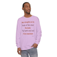 Load image into Gallery viewer, Unisex Garment-dyed Long Sleeve T-Shirt