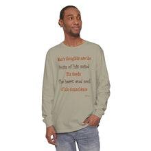 Load image into Gallery viewer, Unisex Garment-dyed Long Sleeve T-Shirt