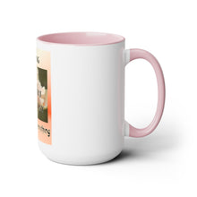 Load image into Gallery viewer, Two-Tone Coffee Mugs, 15oz