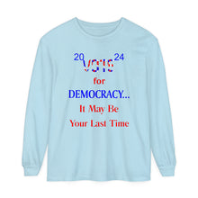 Load image into Gallery viewer, Unisex Garment-dyed Long Sleeve T-Shirt