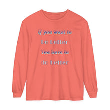 Load image into Gallery viewer, Unisex Garment-dyed Long Sleeve T-Shirt