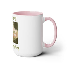 Load image into Gallery viewer, Two-Tone Coffee Mugs, 15oz