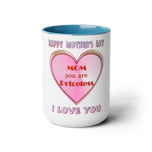 Load image into Gallery viewer, Two-Tone Coffee Mugs, 15oz