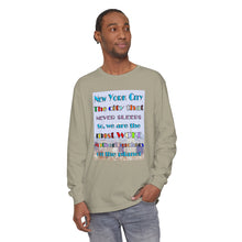 Load image into Gallery viewer, Unisex Garment-dyed Long Sleeve T-Shirt