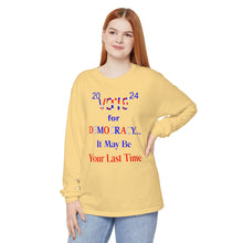 Load image into Gallery viewer, Unisex Garment-dyed Long Sleeve T-Shirt