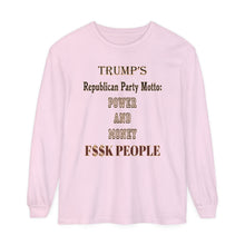 Load image into Gallery viewer, Unisex Garment-dyed Long Sleeve T-Shirt