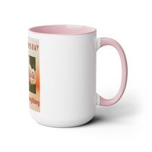 Load image into Gallery viewer, Two-Tone Coffee Mugs, 15oz