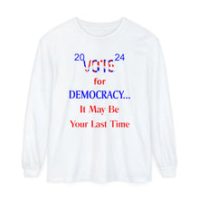 Load image into Gallery viewer, Unisex Garment-dyed Long Sleeve T-Shirt