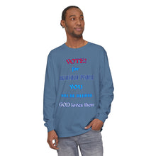 Load image into Gallery viewer, Unisex Garment-dyed Long Sleeve T-Shirt