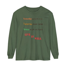 Load image into Gallery viewer, Unisex Garment-dyed Long Sleeve T-Shirt