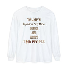 Load image into Gallery viewer, Unisex Garment-dyed Long Sleeve T-Shirt