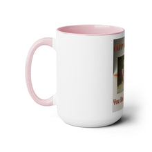 Load image into Gallery viewer, Two-Tone Coffee Mugs, 15oz