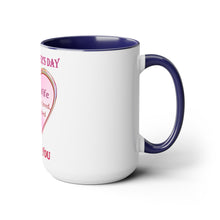 Load image into Gallery viewer, Two-Tone Coffee Mugs, 15oz