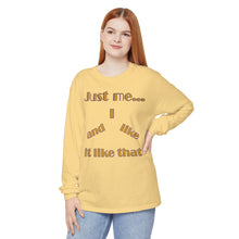 Load image into Gallery viewer, Unisex Garment-dyed Long Sleeve T-Shirt