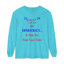 Load image into Gallery viewer, Unisex Garment-dyed Long Sleeve T-Shirt