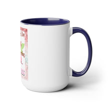 Load image into Gallery viewer, Two-Tone Coffee Mugs, 15oz