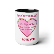 Load image into Gallery viewer, Two-Tone Coffee Mugs, 15oz