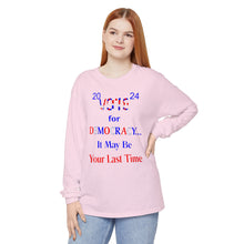 Load image into Gallery viewer, Unisex Garment-dyed Long Sleeve T-Shirt