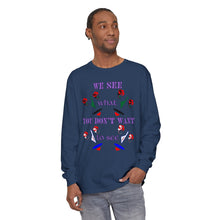 Load image into Gallery viewer, Unisex Garment-dyed Long Sleeve T-Shirt