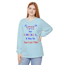Load image into Gallery viewer, Unisex Garment-dyed Long Sleeve T-Shirt